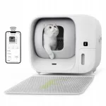 Automaatne kassiliivakast Furbulous, 60 l, valge