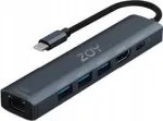 ZOY ZH61 dokk USB-C, HDMI, USB, LAN