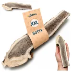 Koera n&auml;rimislelu looduslikest hirvesarvedest, XXL suurus