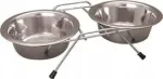 Metallist Yarro koerte kausid koos alusega, 21 cm
