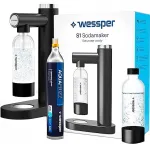Sodamaker S1 gaseeritud vee valmistamise seade kasseti ja 0,8 l pudeliga