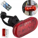Tagumine jalgratta lamp CatEye Omni 3 LED 360&deg; IPX4 klambriga, 200h