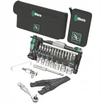 Wera jalgratta t&ouml;&ouml;riistade komplekt bicycle set 3 A W05004183001 otsikutega