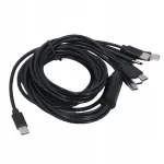 USB C-st USB C 6 in 1 kaabel, sobib iPad Air 4 5 Plug and U2-le
