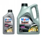 MOBIL SUPER 2000 X1 10W40 mootori&otilde;li, 4L + 1L, kaasa hoolduse m&auml;rgis kingituseks