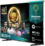 Televisioon HISENSE 58E79Q 58" QLED 4K VIDAA Dolby Atmos must
