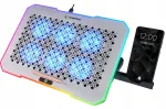 S&uuml;learvuti jahutusalus Rampage Freez, 9&ndash;17", 6 ventilaatorit, RGB
