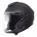 Motorratturi kiiver SCHUBERTH J2, matt must, avatud