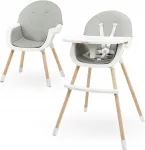 3in1 puidust lastetool taldriku ja jalatoega