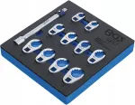 V&otilde;tmekomplekt BGS Claw, 10&ndash;19 mm, 11 osa, 3/8