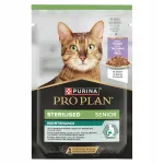 PURINA Pro Plan Sterilised Senior koeratoit kalkuni kastmes, 85 g