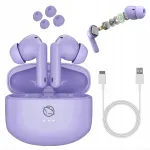 Juhtmevabad Bluetooth k&otilde;rvaklapid Manta Rhythmo TWS Purple MTWS008