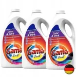 Pesugeel Gama Color & Dark Black, 3 pakki, 83 pesukorda iga&uuml;hes (kokku 249 pesukorda)