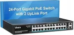 V&otilde;rgul&uuml;liti Vimin 24 PoE porti, 2 Gigabit uplink, VMGS2420P