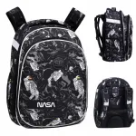 CoolPack Turtle ASTRONAUT ergonoomiline seljakott must astronaudi pildiga