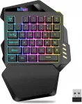 Juhtmevaba m&auml;nguklaviatuur RedThunder G60 RGB-taustvalgustusega, USB 2.4G