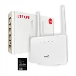 4G LTE juhtmevaba kodune ruuter Wi-Fi ja SIM-kaardiga, kuni 300 Mb/s