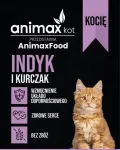 Kuiv kassitoit Animaxkot kalkunilihaga, 1,5 kg