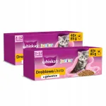 WHISKAS kassitoit linnuliha želatiinis, 2 pakki, kummaski 40 x 85 g