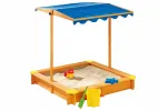 Puidust kinnine liivakast PLAYTIVE