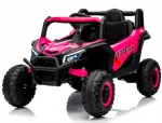Laste elektriauto UTV2 4x4, R-sport, EVA rattad, nahast iste, puldi ja liitium-ioon akuga