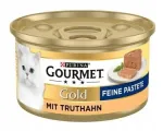 Gourmet Gold kalkunilihaga p&acirc;t&eacute; kassidele, 85 g