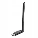 UGREEN 90339 USB v&otilde;rgukaart Wi-Fi-ga, must