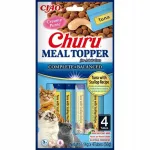 INABA MEAL TOPPER kassimaius tuunikala ja kammkarpidega, 4 x 14 g