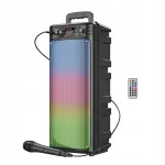 Juhtmevaba karaoke-komplekt Hoco BS52, 2x10W, must, 3 tundi