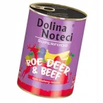 DOLINA NOTECI PREMIUM SUPERFOOD koerte konservid hirve- ja veiselihaga, 400 g