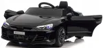 Laste elektriauto AUDI E-TRON GT RS, nahast iste, 4x4 j&otilde;u&uuml;lekanne, pehmed EVA rehvid