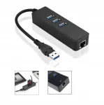 USB-jaotur MicroConnect, 3 x USB 3.0, RJ45