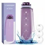 Vee pudel Wessper 1000 ml Tritan BPA-vaba koos 3 filtriga