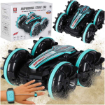 Juhtmevaba auto Amphibia, žestikontroll, 4x4, 360&deg;, 2,4 GHz, 3,7 V