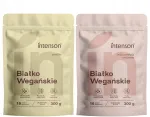 Taimsed valgud INTENSON (hernes, kanep) 0,6 kg, valge &scaron;okolaadi ja vanilli maitsega
