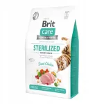 Brit Care Grain-Free kuiv toit steriliseeritud kassidele kanaga, 2 kg