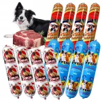 Koeratoidu batoonid veise- ja sidrunimaitselised, 12 tk, 1 kg, 90% liha