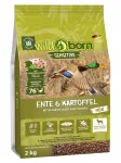 Kuivtoit v&auml;ikeste t&otilde;ugude koertele WILDBORN DUCK & POTATO MINI pardilihaga, 2 kg