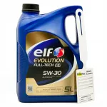 Mootori&otilde;li Elf Evolution Full-Tech FE 5W30, 5 l, ripatsiga