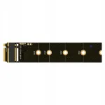 M.2 NGFF Key A - Key M adapter, PCIe konverter