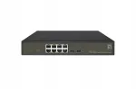 V&otilde;rgul&uuml;liti LevelOne Hilbert, 10 porti, 8 PoE, Gigabit