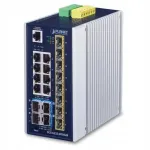 PLANET t&ouml;&ouml;stuslik L3 l&uuml;liti, 8 GE porti, 8x 2.5G SFP+, 4x 10G SFP+