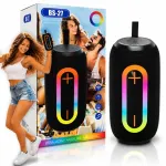 Jalusele kantav BS-27 Bluetoothi k&otilde;lar, 15W, RGB-valgustus, FM-raadio, USB, Micro SD, BT 5.3