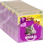 Kuivtoit vanematele kassidele Whiskas Senior 7+ kanaga, 5 x 800 g