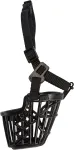 TRIXIE 17602 plastikust koera muzz, suurus S, must