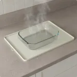 Silikoon mikrolaineahju kaitsematt liivakarva
