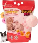 Silikoonist kassiliiv Strong Pets, peenike, lillel&otilde;hnaga, 3,8 l