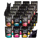 RAFI m&auml;rg kassitoit, 6 maitsekomplekti, teraviljavaba, 40 x 100 g