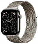 Nutikell Apple Watch Series 11 46 mm, titaanist korpus, GPS + Cellular, Milanese rihmaga