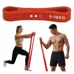 Punane elastne treeningpael, 5&ndash;15 kg, Crossfit
